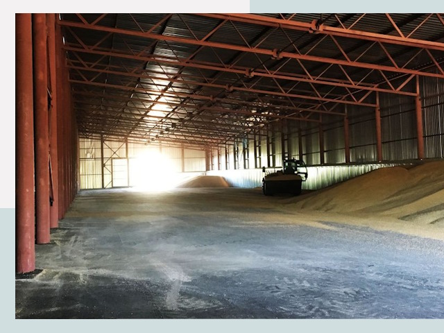 Строительство зернохранилищ в Владикавказе