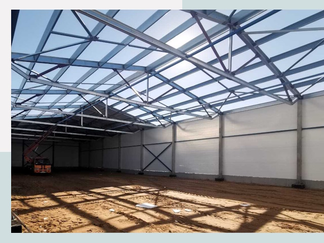 Строительство сенохранилищ в Владикавказе