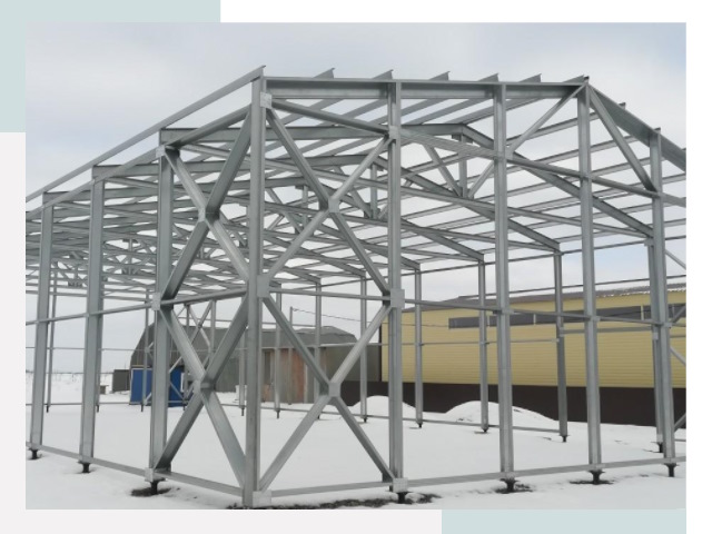 Каркасные ангары в Владикавказе