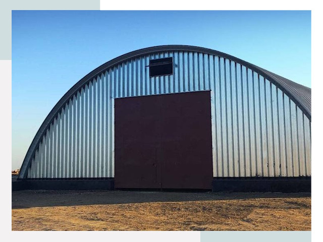 Арочные ангары в Владикавказе