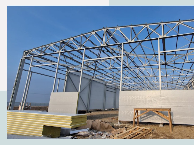 Утепленные ангары в Владикавказ от 618 руб. за м²