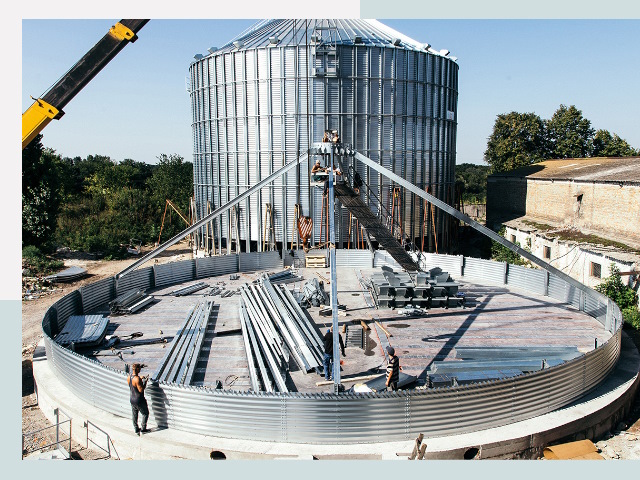 Силосы для зерна в Владикавказ от 618 руб. - Надёжное хранение