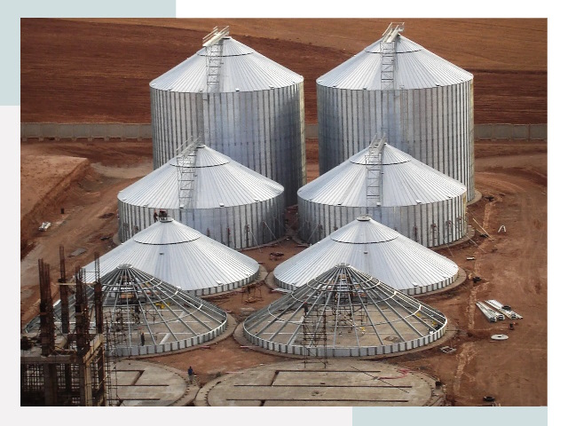 Строительство зерновых силосов в Владикавказе