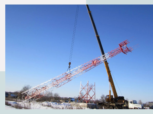 Строительство башен связи в Владикавказе от 618 руб.