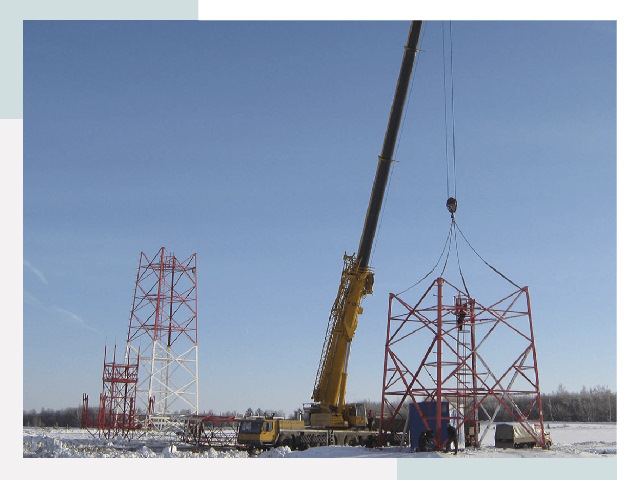 Монтаж вышек связи в Владикавказе