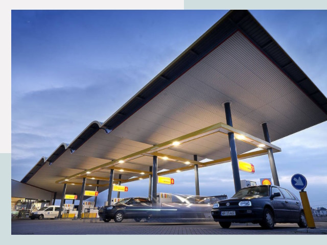 Навесы для АЗС в Владикавказ от 618 руб. - Защита и комфорт