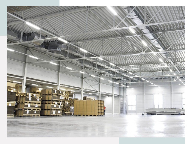 Освещение ангаров в Владикавказе