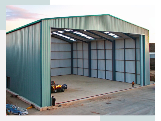 Строительство ангаров в Владикавказе